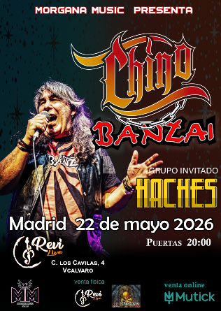 CHINO BANZAI + Haches en Madrid
