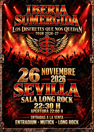 IBERIA SUMERGIDA - Tributo a Héroes del Silencio en Sevilla