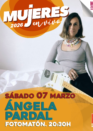 MUJERES EN VIVO 2026: ANGELA PARDAL en Madrid