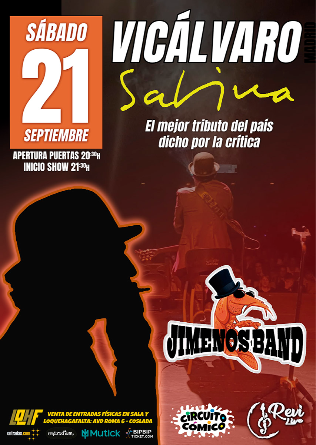 JIMENOS BAND - Tributo a Sabina en Madrid