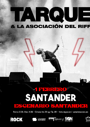 TARQUE & La Asociación del Riff en Escenario Santander - Cantabria