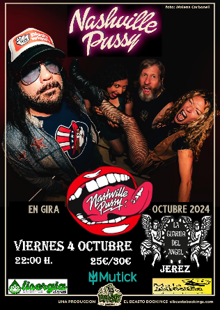 NASHVILLE PUSSY (USA) en Jerez 