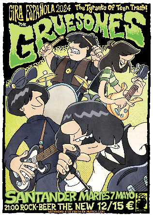 THE GRUESOMES en Santander - Cantabria