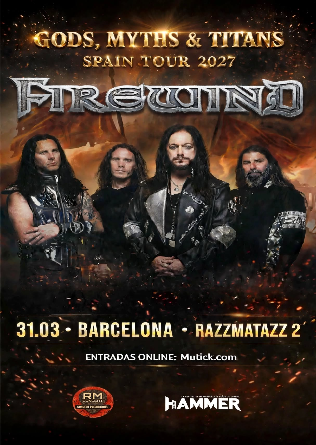 FIREWIND en Barcelona