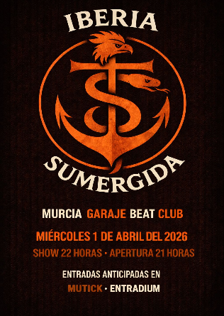 IBERIA SUMERGIDA - Tributo a Héroes del Silencio en Murcia