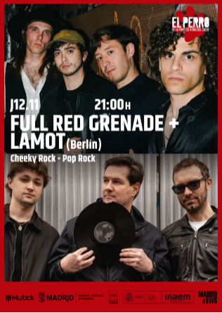 FULL RED GRENADE + LAMOT - El Perro Club - Madrid