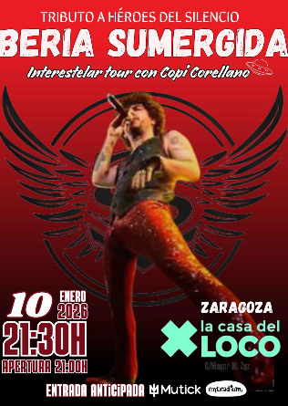 IBERIA SUMERGIDA - Tributo a Héroes del Silencio en Zaragoza