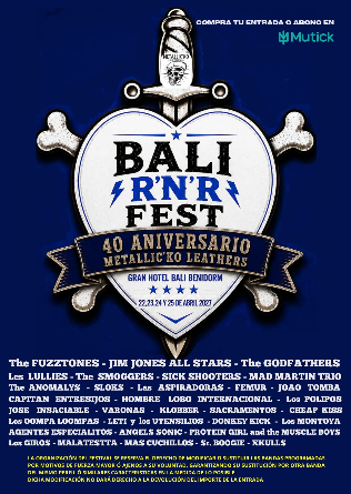BALI R´N´R Festival en Benidorm 2027