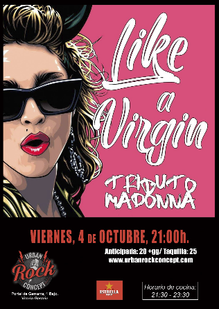 LIKE A VIRGIN - Tributo a Madonna en Vitoria