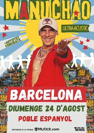 MANU CHAO en BARCELONA