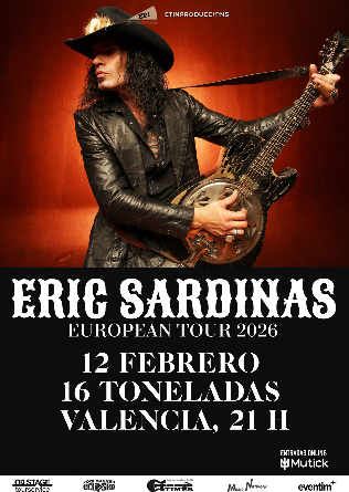 ERIC SARDINAS (USA) en Valencia