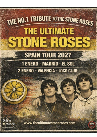 THE ULTIMATE STONE ROSES (UK) en Madrid