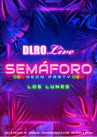 SEMAFORO NEON PARTY PRIDE - 29 JUNIO 2026