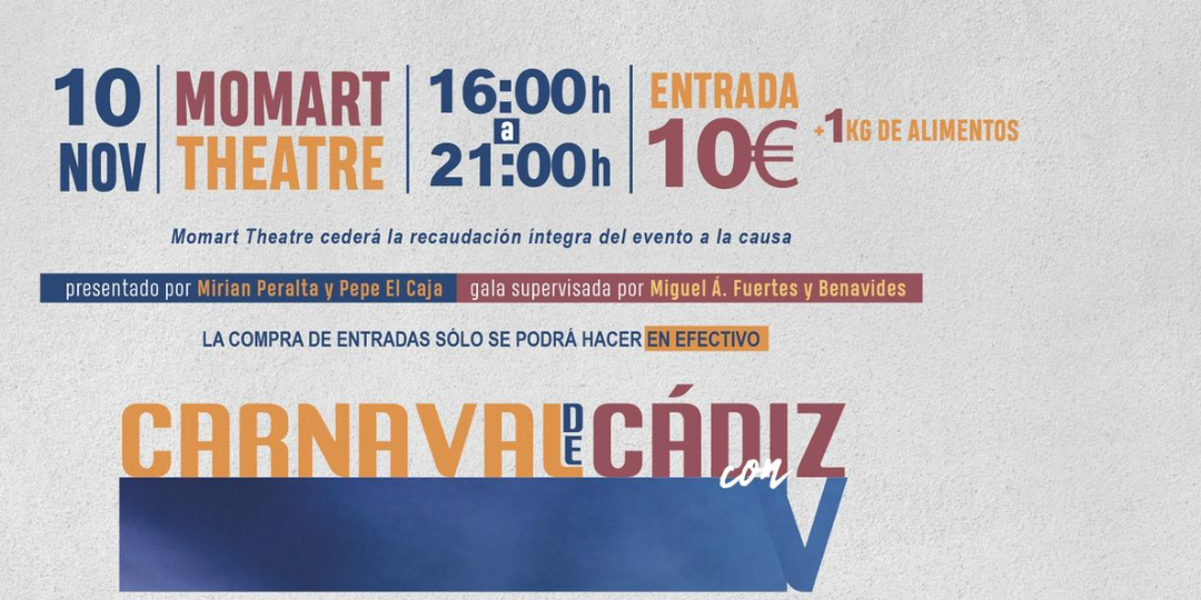 Carnaval de Cádiz con Valencia  