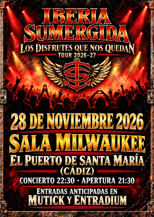 IBERIA SUMERGIDA - Tributo a Héroes del Silencio en Puerto Santa Maria