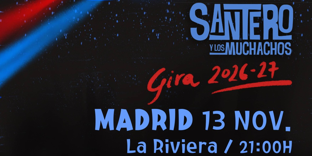 Santero y Los Muchachos en Madrid 