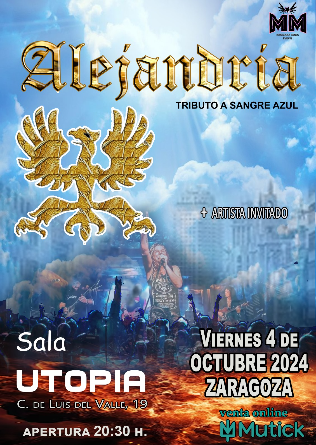 ALEJANDRÍA en Zaragoza