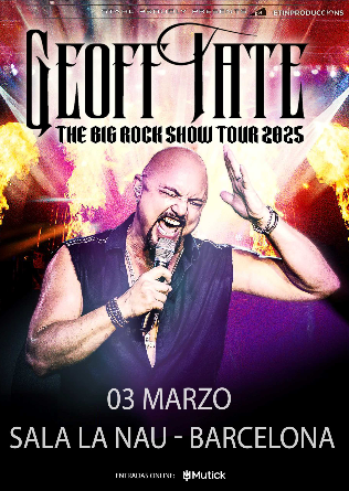 GEOFF TATE en Barcelona  