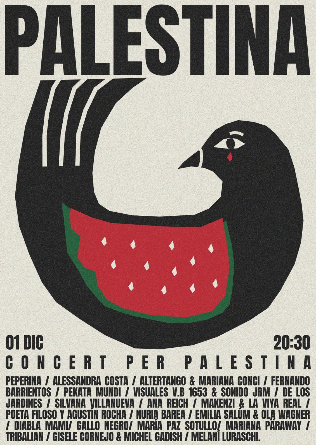 Concert Per PALESTINA - Barcelona