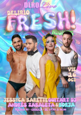 DELIRIO FRESH! NIGHTS - 16 OCTUBRE 2026