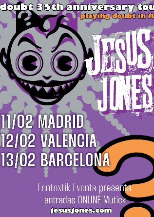 JESUS JONES (UK) en Barcelona - 