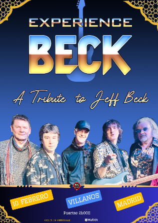 Experience Beck en Madrid - Tributo a Jeff Beck