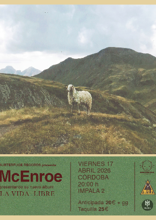 McEnroe presenta 'La vida libre' en Córdoba