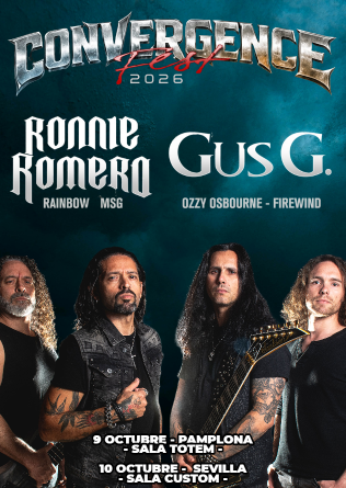 RONNIE ROMERO + GUS G en Sevilla 