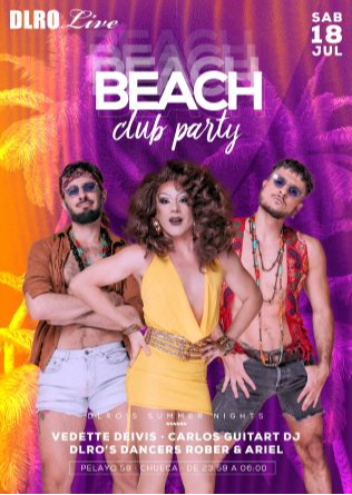 BEACH CLUB PARTY - 18 JULIO 2026