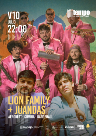 LION FAMILY BAND + JUANDAS - Tempo Club - Madrid