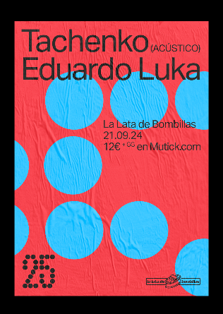 Tachenko (acústico) + Eduardo Luka en Zaragoza