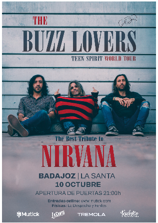 The BUZZ LOVERS en Badajoz - Tributo a NIRVANA