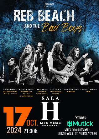 REB BEACH & BAD BOYS (USA) en Ponferrada