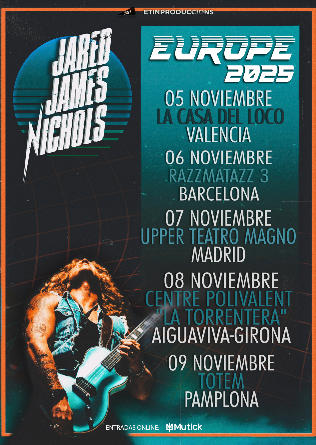 JARED JAMES NICHOLS en Madrid