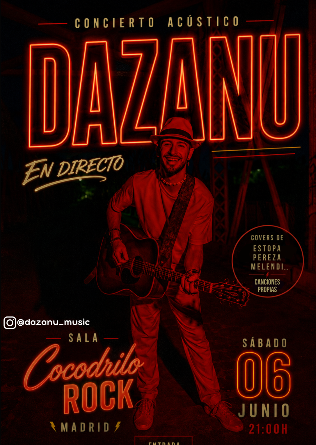 DAZANU - Acústico en Madrid