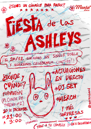 ASHLEYS en Madrid - AGOTADAS