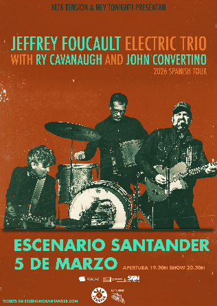Jeffrey Foucault Trio en Escenario Santander - Cantabria