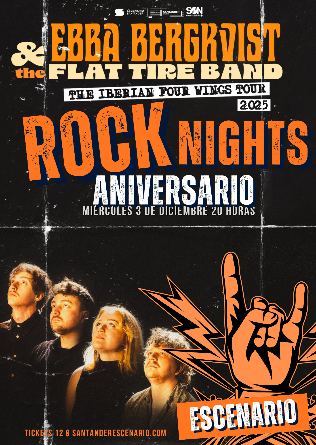 Ebba Bergkvist & The Flat Tire Band - Aniversario Rock Nights - Santander