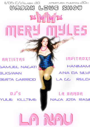 MERY MYLES 'MM' Urban Live Show en Barcelona