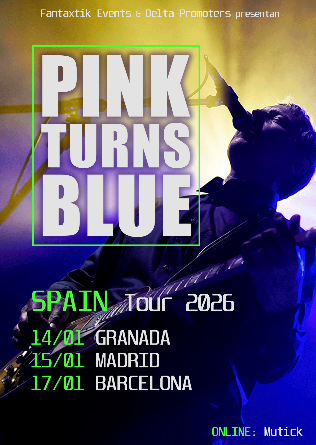 PINK TURNS BLUE en Granada