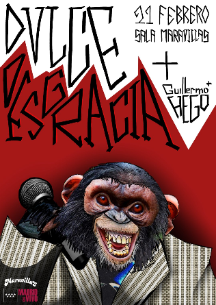 Dulce Desgracia + Guillermo Hego en Madrid