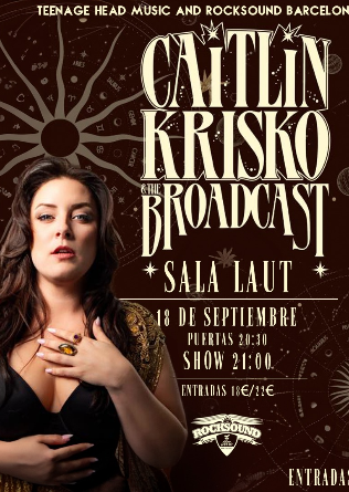 CAITLIN KRISKO & THE BROADCAST(USA) en Barcelona